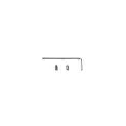 Kit with screws and allen key